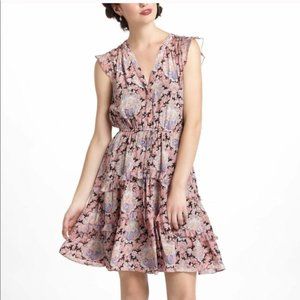 Anthropologie Lil Pastel Paisley Dress